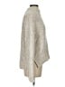 Silence and Noise Tweed Silver Turtleneck Sweater Size S - photo 4