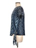 MICHAEL Michael Kors Blue Short Sleeve Blouse Size M - photo 5