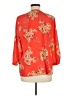 Eliane Rose 100% Polyester Orange 3/4 Sleeve Blouse Size M - photo 2