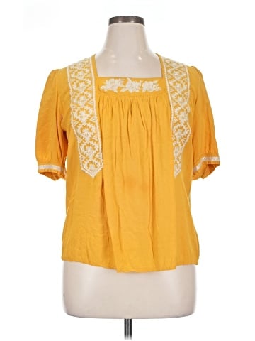 Solitaire Short Sleeve Blouse (view 1)