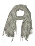 Unbranded Plaid Gray Scarf One size - photo 1