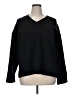 Ann Taylor LOFT Solid Black Pullover Sweater Size XL - photo 1