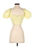 Missguided Yellow Sleeveless Blouse Size 4 - photo 2