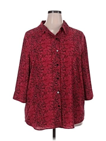 Elisabeth by Liz Claiborne 3/4 Sleeve Blouse (view 1)
