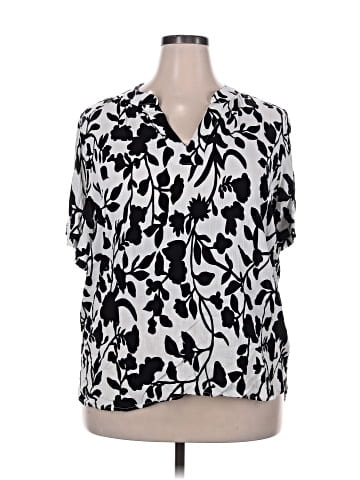 Well Worn Short Sleeve Blouse (view 1)