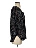 Dex 100% Polyester Black 3/4 Sleeve Blouse Size S - photo 4