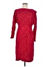 Worth 100% Silk Red Cocktail Dress Size 6 - photo 1