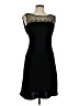 Coldwater Creek 100% Polyester Black Cocktail Dress Size 8 (petite) - photo 1