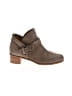 Stuart Weitzman 100% Leather Brown Gray Ankle Boots Size 8 - photo 1