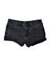 Just Black Black Denim Shorts Size 27 waist - photo 1