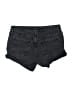 Just Black Black Denim Shorts Size 27 waist - photo 2