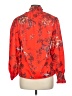 Unbranded 100% Polyester Red Long Sleeve Blouse Size M - photo 2