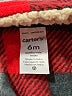 Carter's 100% Polyester Plaid Red Vest 3-6 MO / 6 MO - photo 3