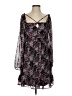 Maurices 100% Polyester Floral Black Cocktail Dress Size S - photo 1