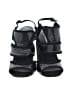Saks Fifth Avenue Black Sandals Size 7 - photo 2