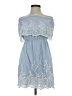 Love Sam 100% Cotton Blue Cocktail Dress Size XS - photo 1