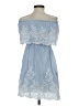 Love Sam 100% Cotton Blue Cocktail Dress Size XS - photo 2