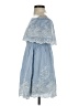 Love Sam 100% Cotton Blue Cocktail Dress Size XS - photo 5