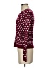 Kensie Polka Dots Burgundy Pullover Sweater Size XS - photo 5