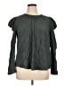 Current Air 100% Polyester Gray Long Sleeve Blouse Size XL - photo 1