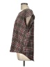 Tacera 100% Polyester Brown Short Sleeve Blouse Size L - photo 5