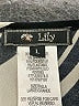 Lily Graphic Black Cocktail Dress Size L - photo 7