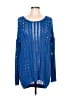 Lindex 100% Acrylic Blue Pullover Sweater Size L - photo 1