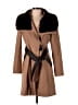 Via Spiga Brown Tan Coat Size 4 - photo 1