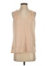 Sarin Mathews Tan Sleeveless Blouse Size S - photo 1