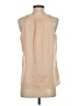 Sarin Mathews Tan Sleeveless Blouse Size S - photo 2