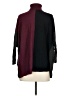 Alfani Color Block Burgundy Poncho Size P (petite) - photo 2