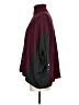 Alfani Color Block Burgundy Poncho Size P (petite) - photo 5