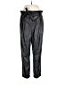 BCBGMAXAZRIA 100% Polyurethane Metallic Black Dress Pants Size L - photo 1