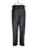 BCBGMAXAZRIA 100% Polyurethane Metallic Black Dress Pants Size L - photo 2
