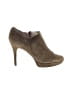 Vince Camuto 100% Leather Brown Green Heels Size 7 1/2 - photo 1
