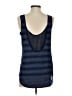 Athleta 100% Polyester Blue Sleeveless T-Shirt Size S - photo 2