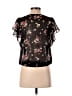 Kimchi Blue 100% Polyester Black Short Sleeve Blouse Size S - photo 2