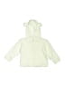 Hartstrings 100% Cotton White Green Cardigan Size 3-6 mo - photo 1
