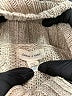 Silence and Noise Silver Turtleneck Sweater Size XS - photo 7