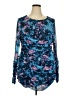 H&M 100% Polyester Blue Cocktail Dress Size XXL - photo 1