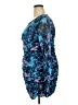 H&M 100% Polyester Blue Cocktail Dress Size XXL - photo 5