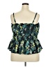 Torrid 100% Polyester Teal Sleeveless Blouse Size 3X Plus (3) - photo 2