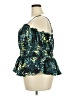 Torrid 100% Polyester Teal Sleeveless Blouse Size 3X Plus (3) - photo 5