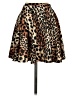Assorted Brands Animal Print Brown Casual Skirt Size S - photo 1