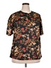 Unbranded Brown Short Sleeve Henley Size 2X - photo 1