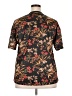 Unbranded Brown Short Sleeve Henley Size 2X - photo 2