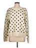 Unbranded Polka Dots Ivory Pullover Sweater Size L (estimated) - photo 1