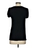 August Silk Black Short Sleeve Top Size S - photo 2