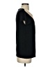 August Silk Black Short Sleeve Top Size S - photo 4