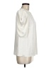 Express 100% Polyester Ivory Short Sleeve Blouse Size M - photo 4